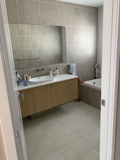 Douche/badkamer op de bovenste verdieping