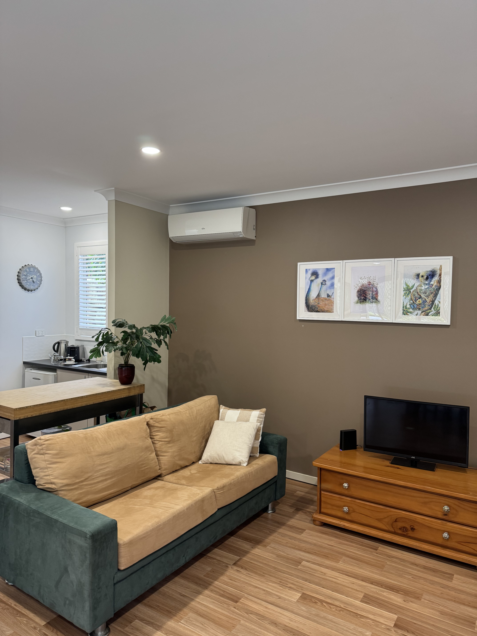 Loungebereich im Erdgeschoss