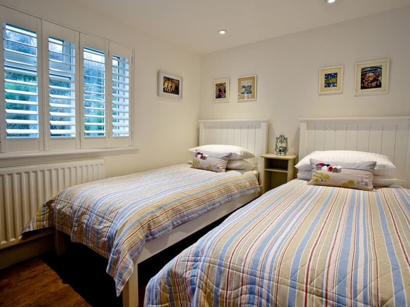 Waterfront Cottage, eingebettet am Meer in South Devon, Großbritannien,