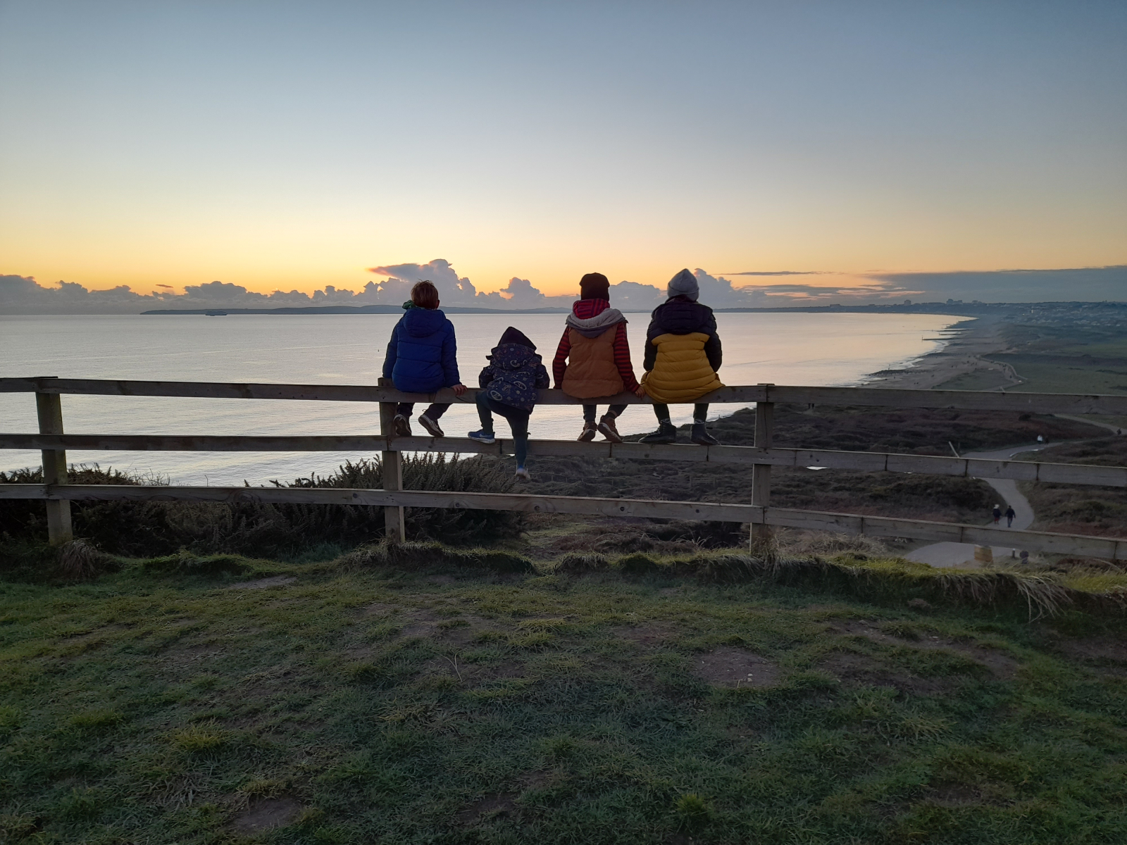 Sunset from Hengistbury head