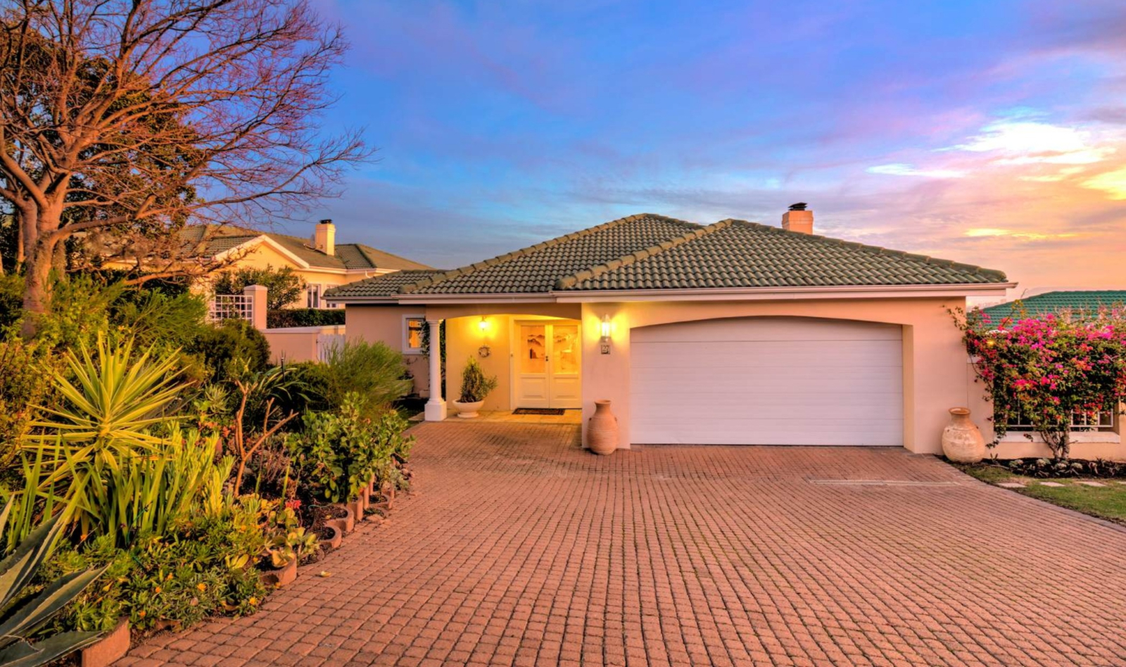 Front view of our house.