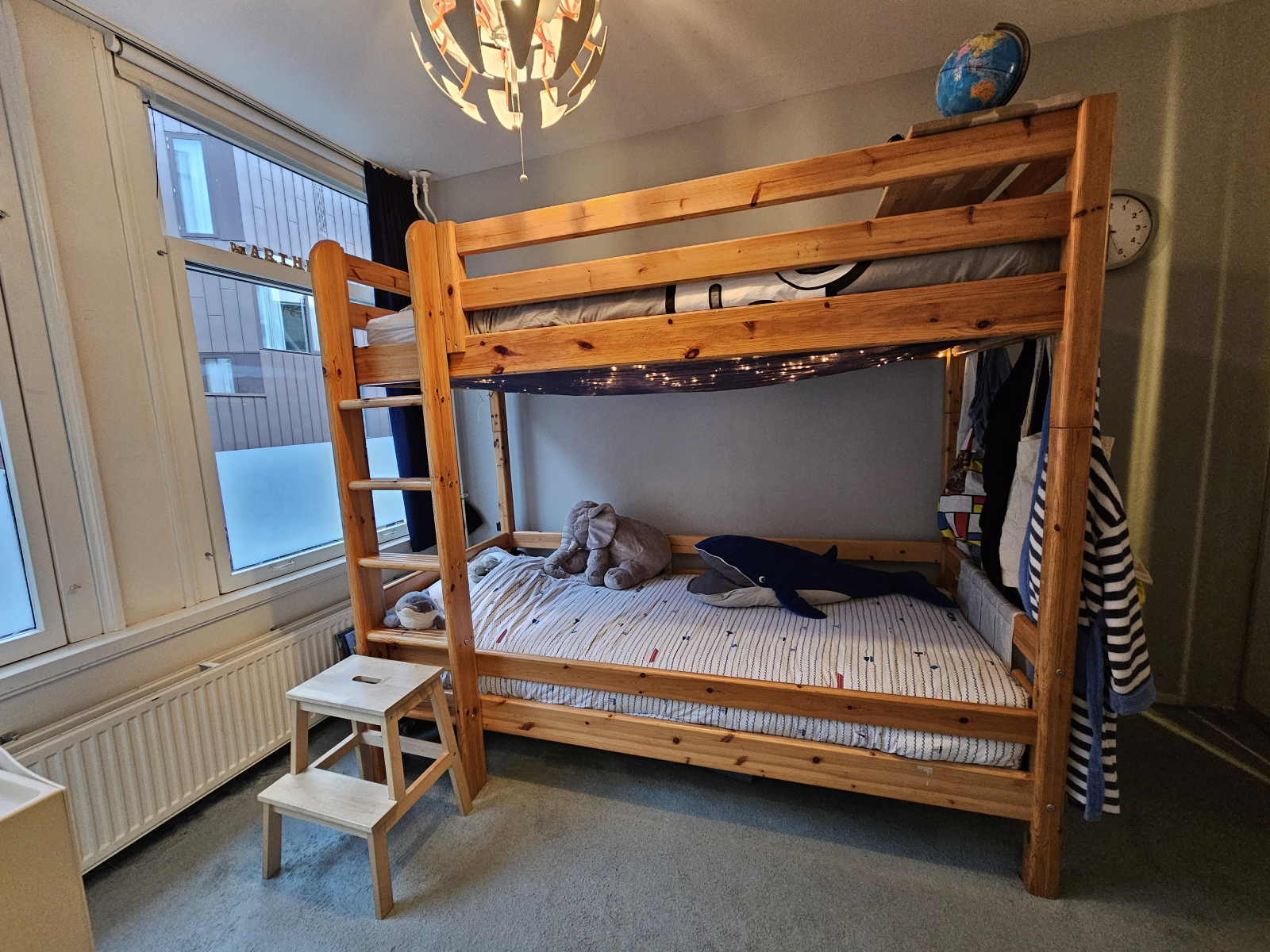 Letto a castello per i bambini