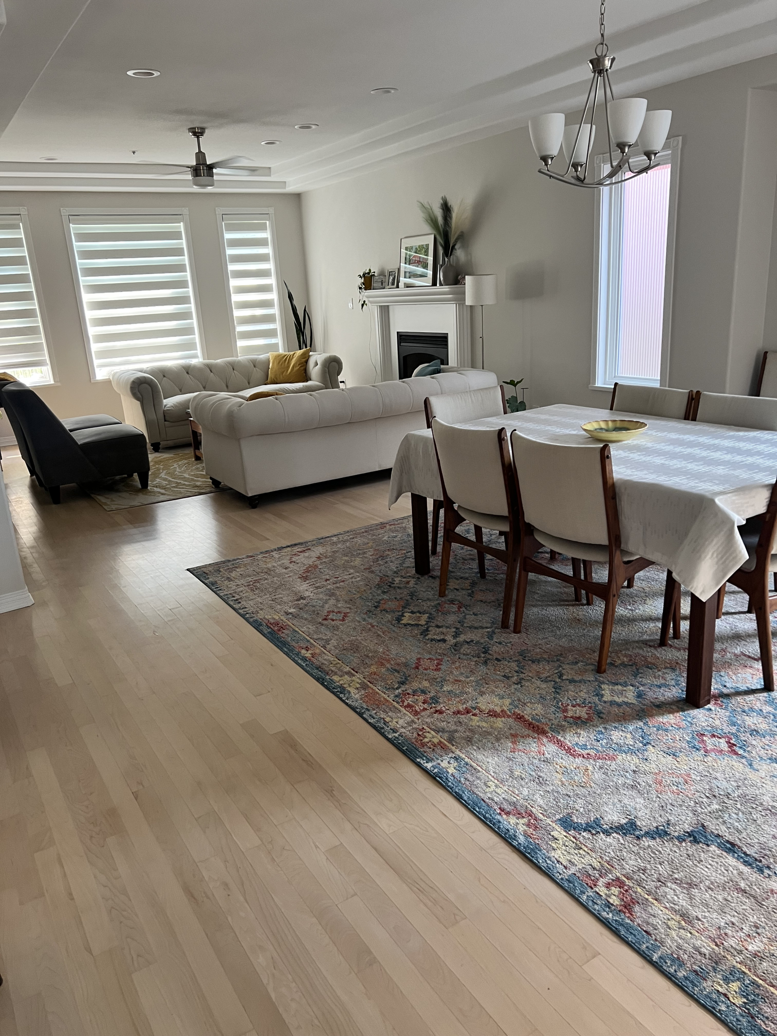 Formal dining room and living room