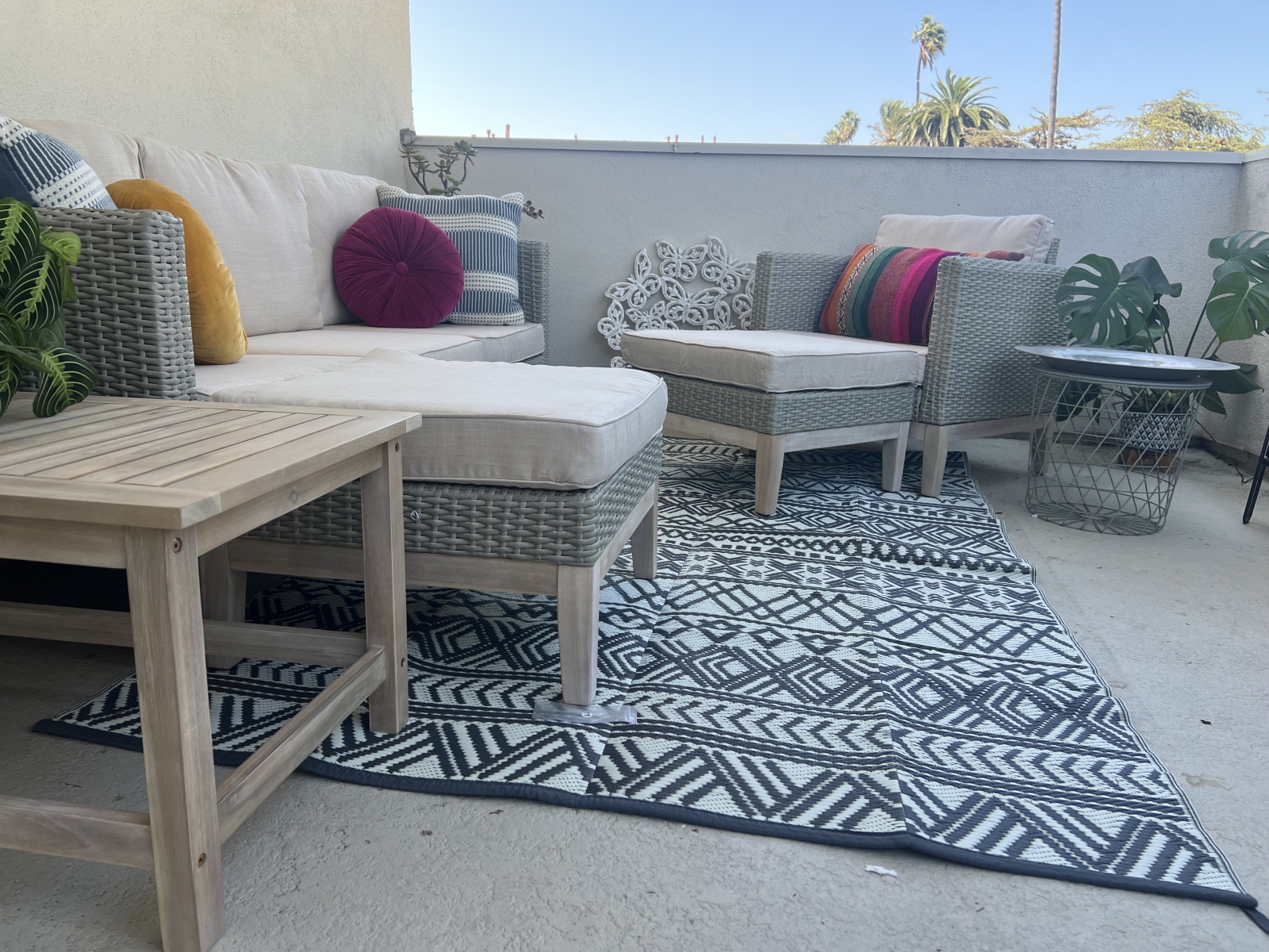 Terrasse privée extérieure
