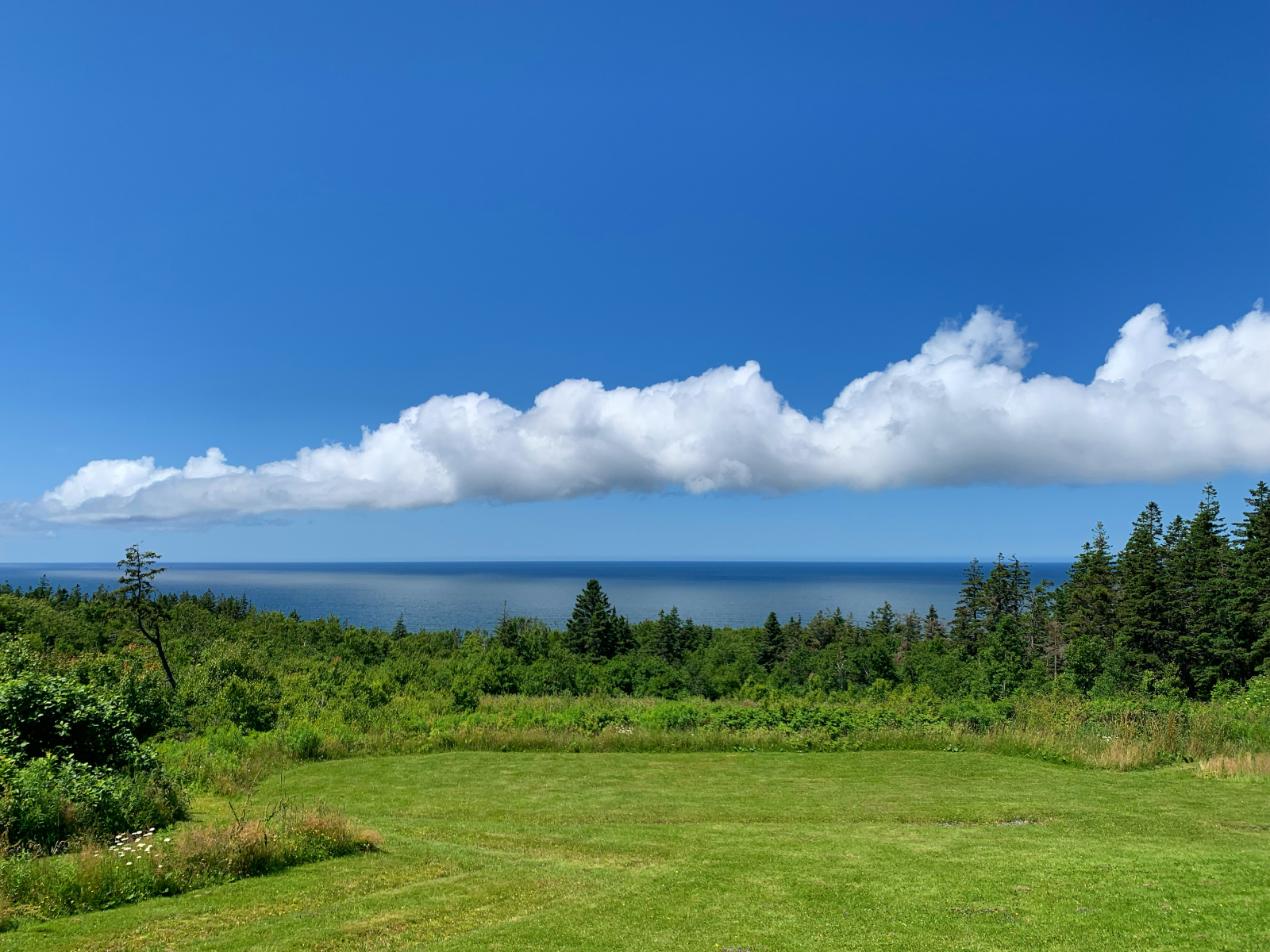 View from house of our property