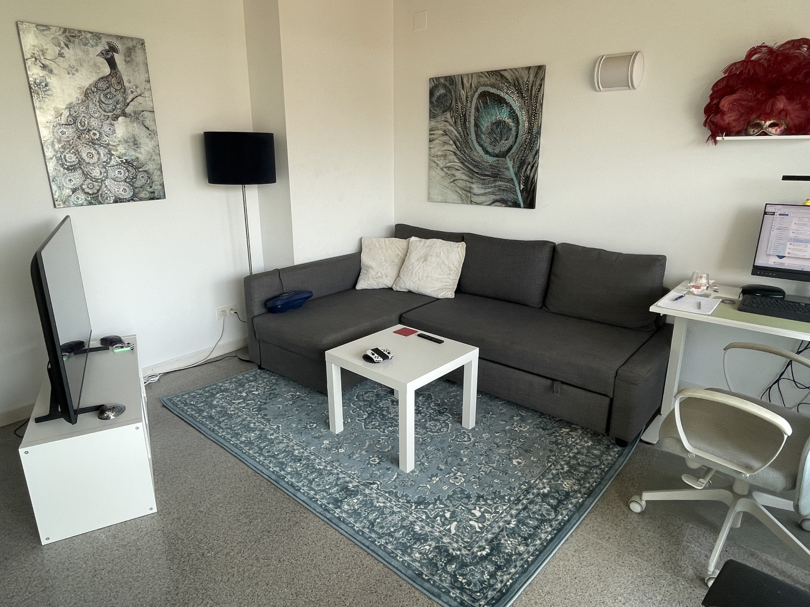 Schöne Wohnung in Barceloneta mit Meerblick
