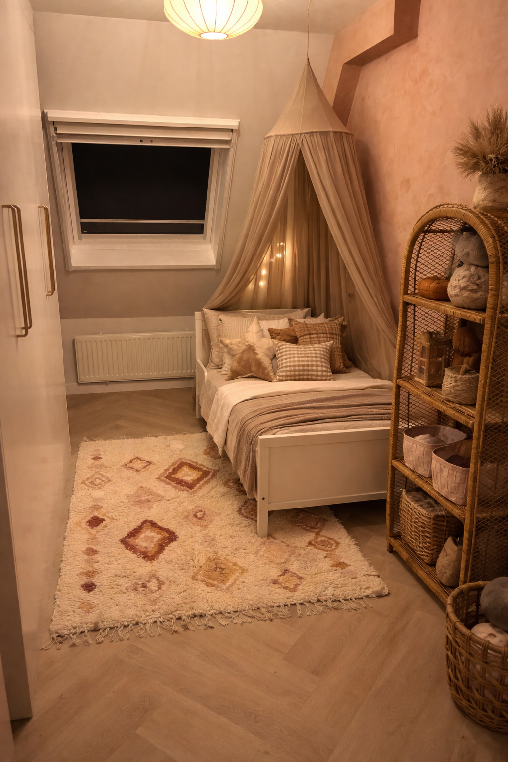 Chambre avec lit de tout-petit (extensible)