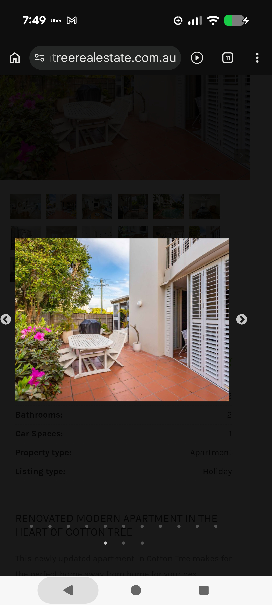 Magnifique appartement près de la plage.