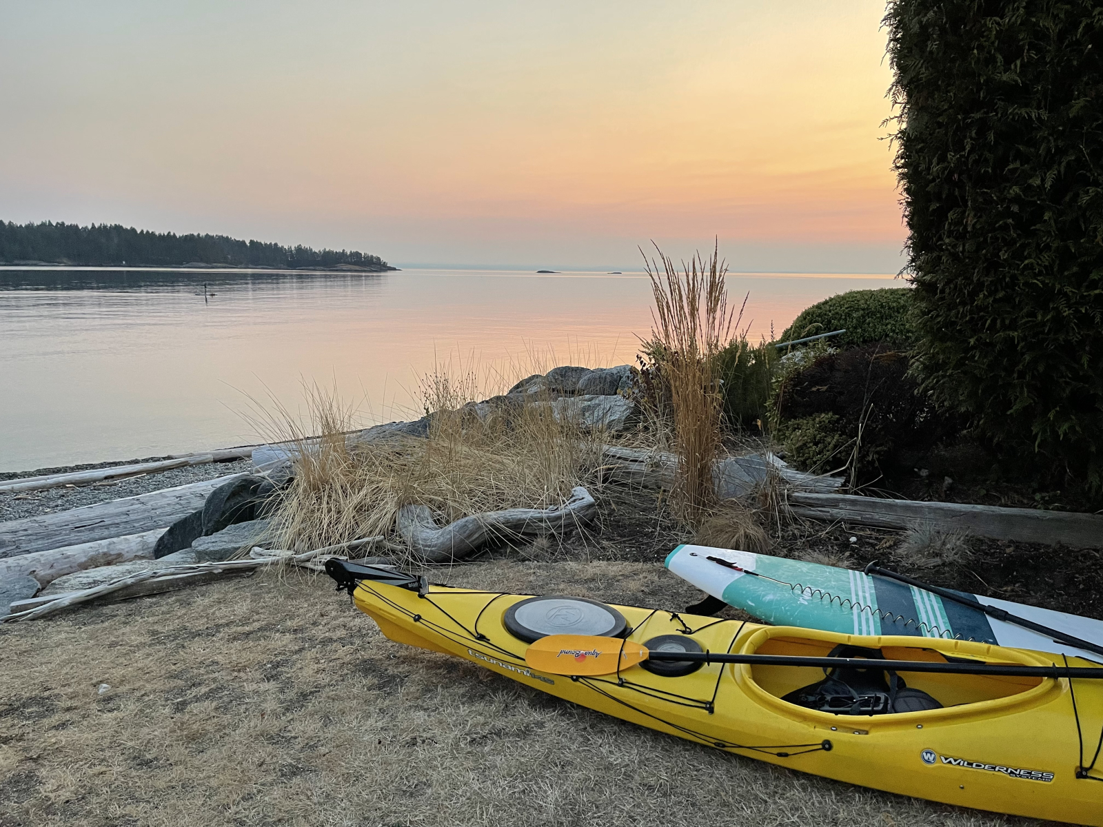 Easy access to the water