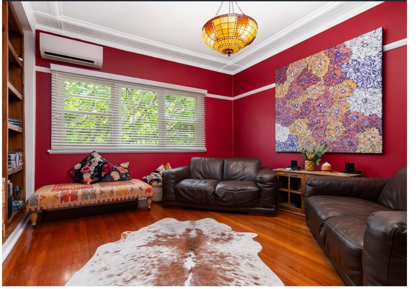 Hill top home in historic country town in New South Wales, Australia