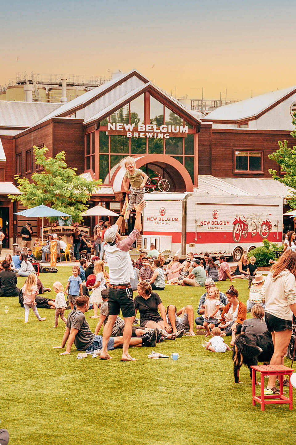 New Belgium Brewing - famous, and a great place!