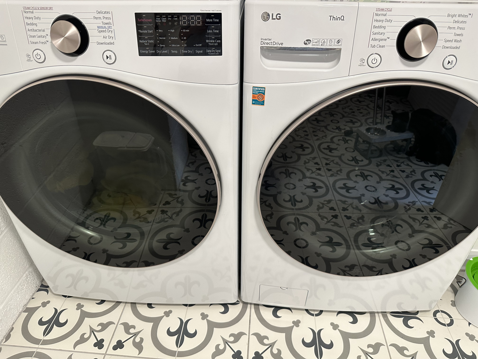 Laveuse et sécheuse