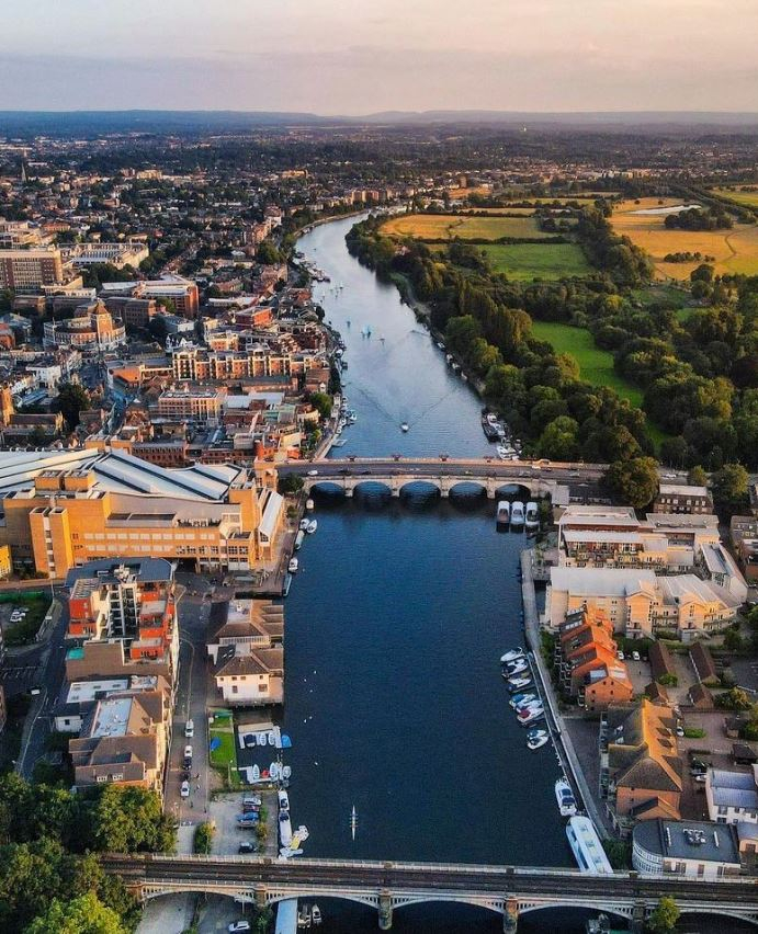 Explore the river thames by foot or hire a boat. Plenty of parks to explore nearby including Hampton ...