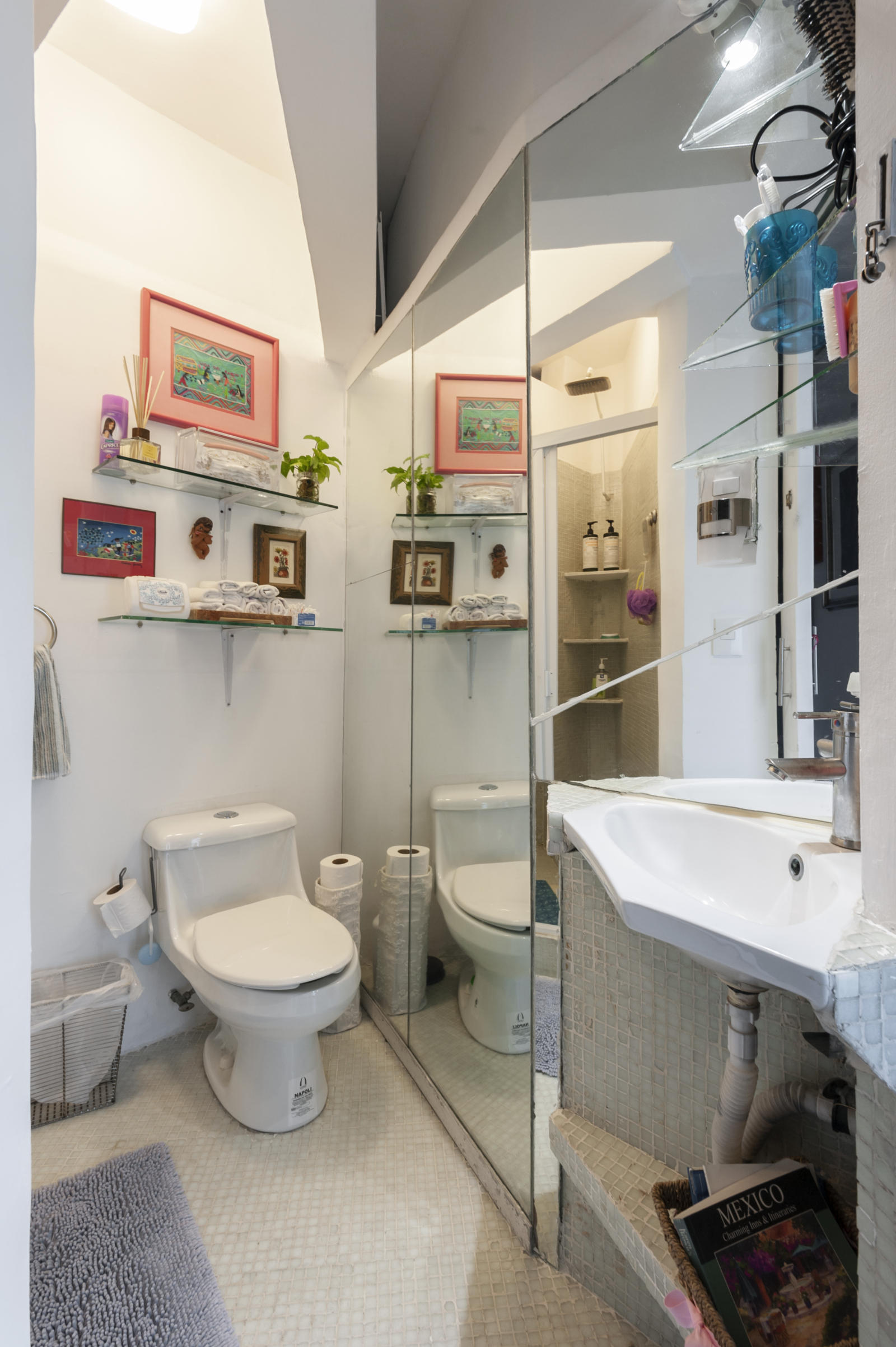 **Private Bathroom Across the Hall:** For your total comfort and convenience, you have a private bathroom located right across from the room's entrance. Enjoy your own space with complete privacy, 24-hour hot water, SHOWER ONLY