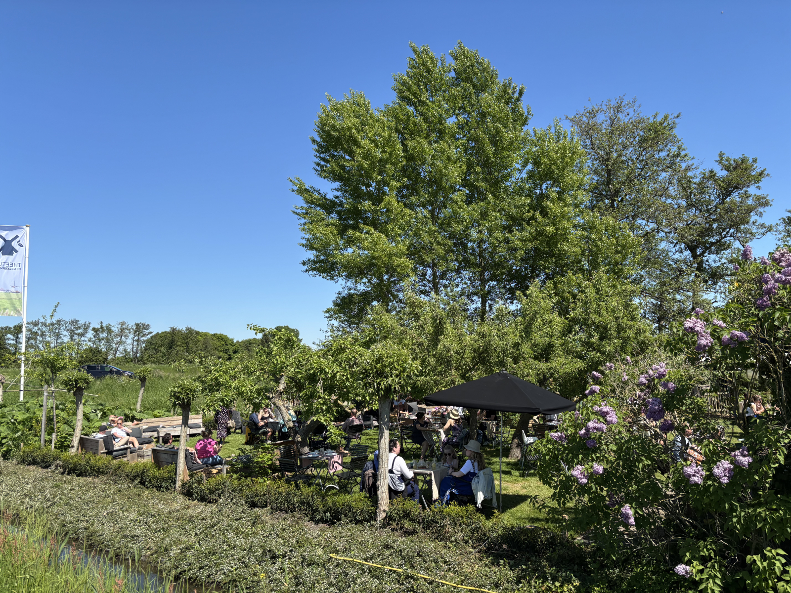 Theetuin Neckermolen (local tea garden)