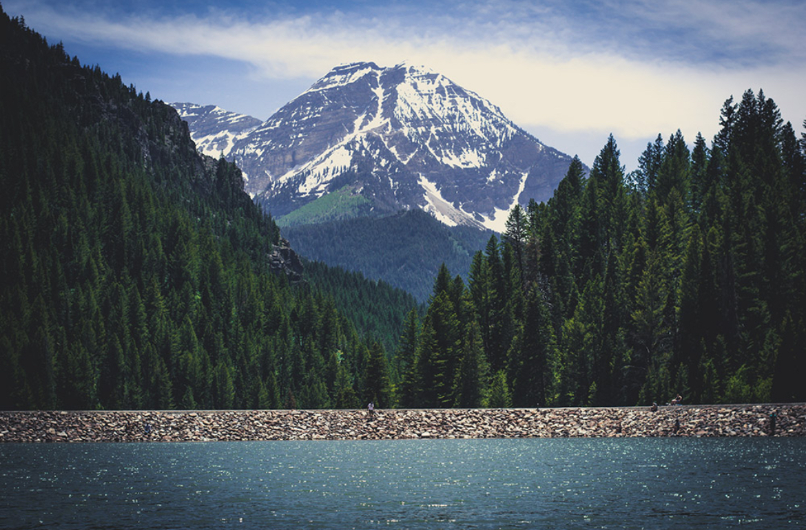 Tibble Fork Reservoir. 45 minutes away.