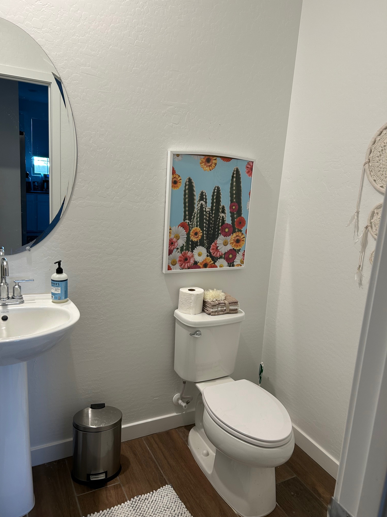 Medio baño en la planta baja