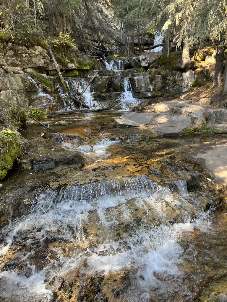 Troll Falls hike in Kananaskis