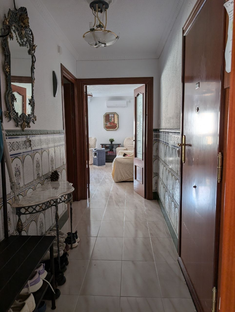 Entrance to living room