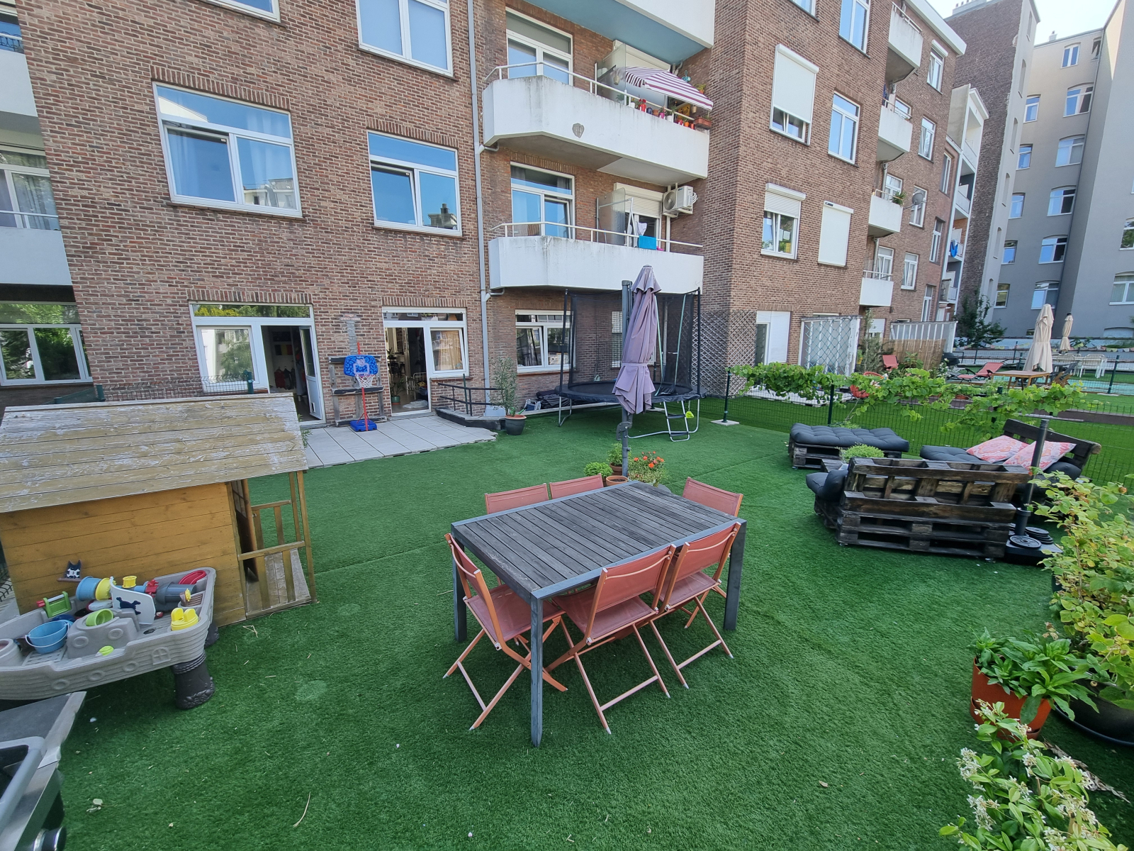 Comedor al aire libre.