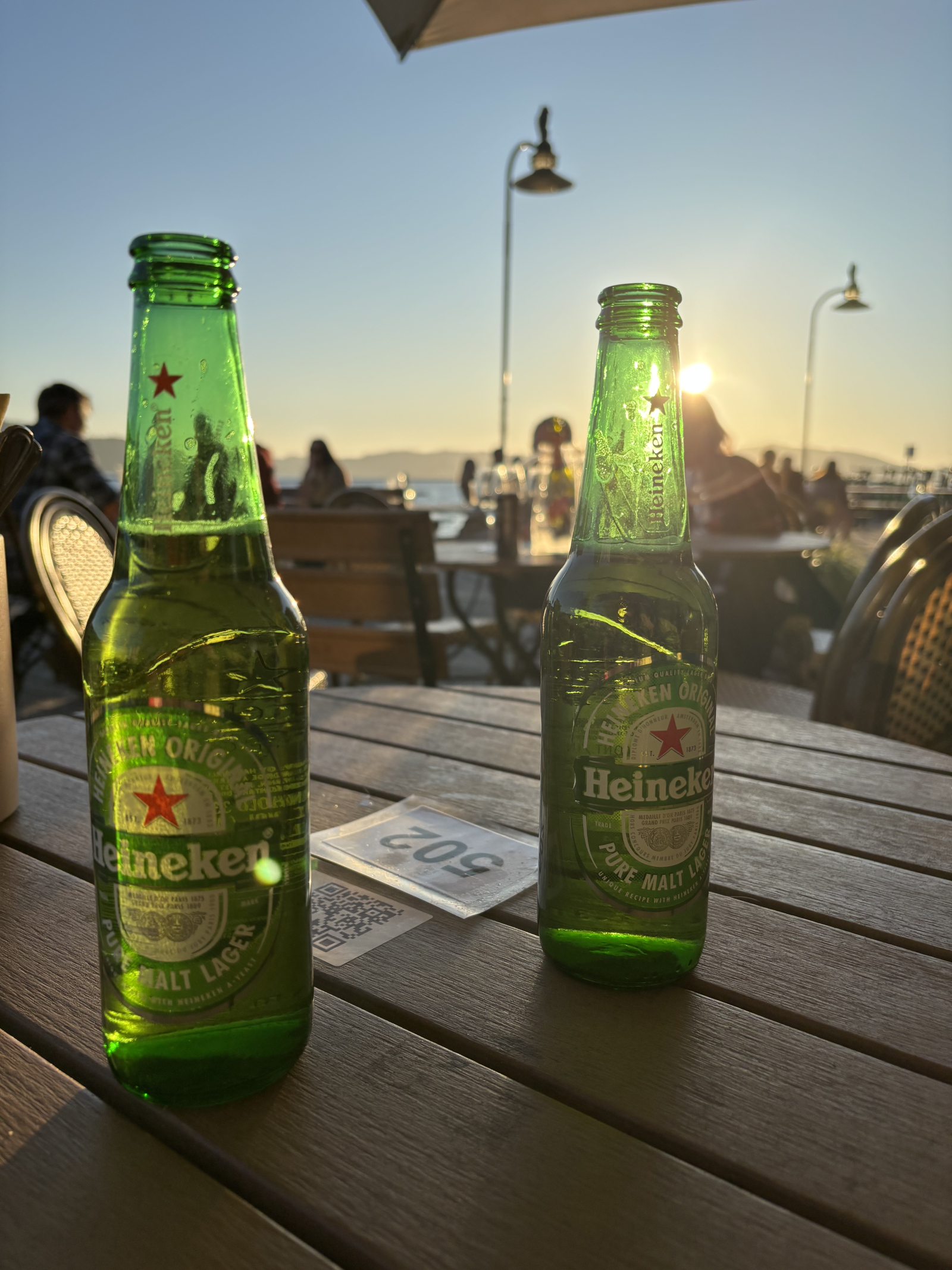 Go to USF Verftet and have a drink outside on sunny days. In May, June and July the sun stays up til ...