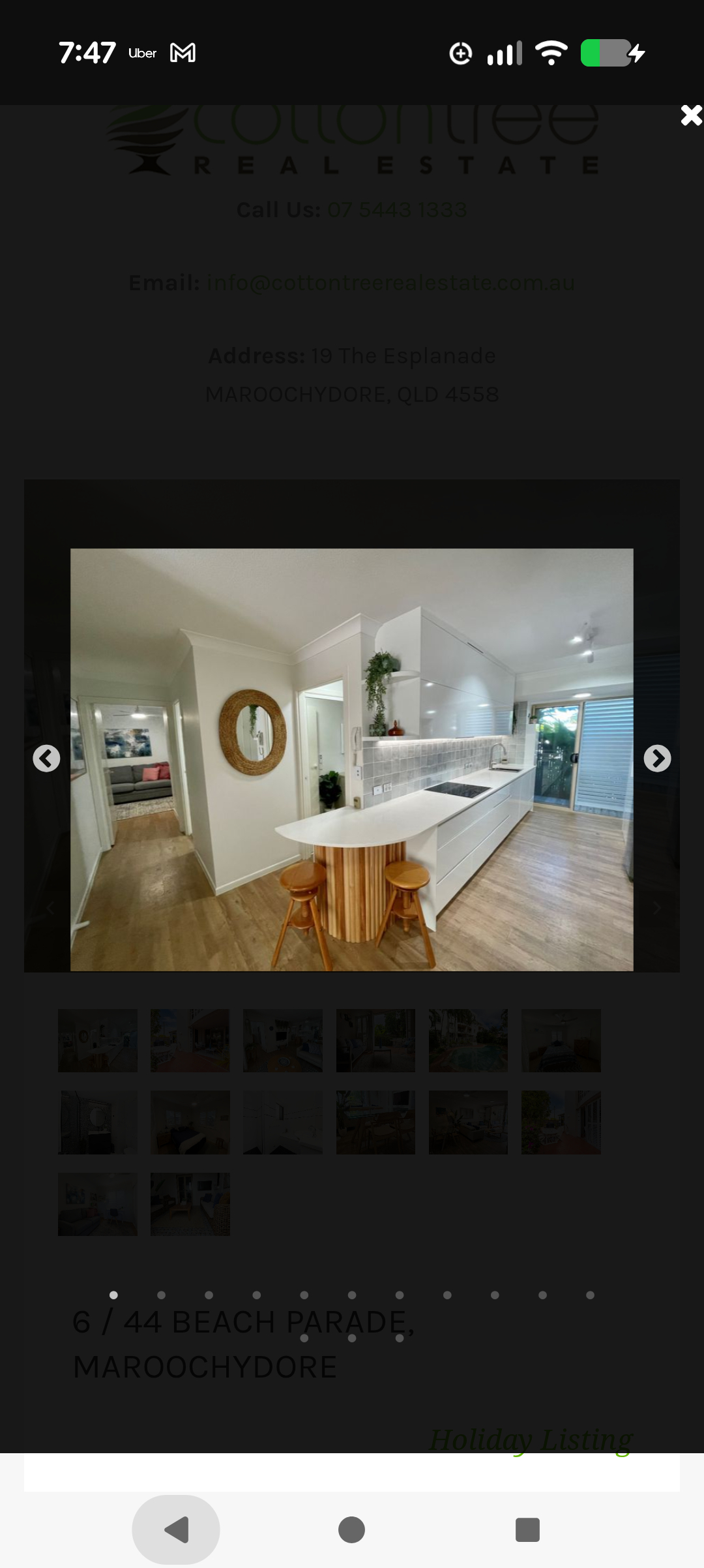 Magnifique appartement près de la plage.