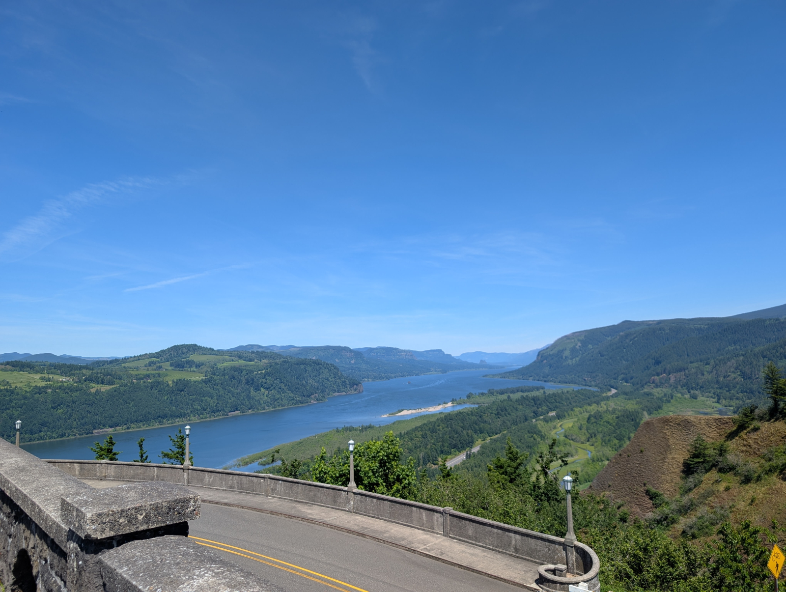 Vista House bij Crown Point, Columbia River Gorge