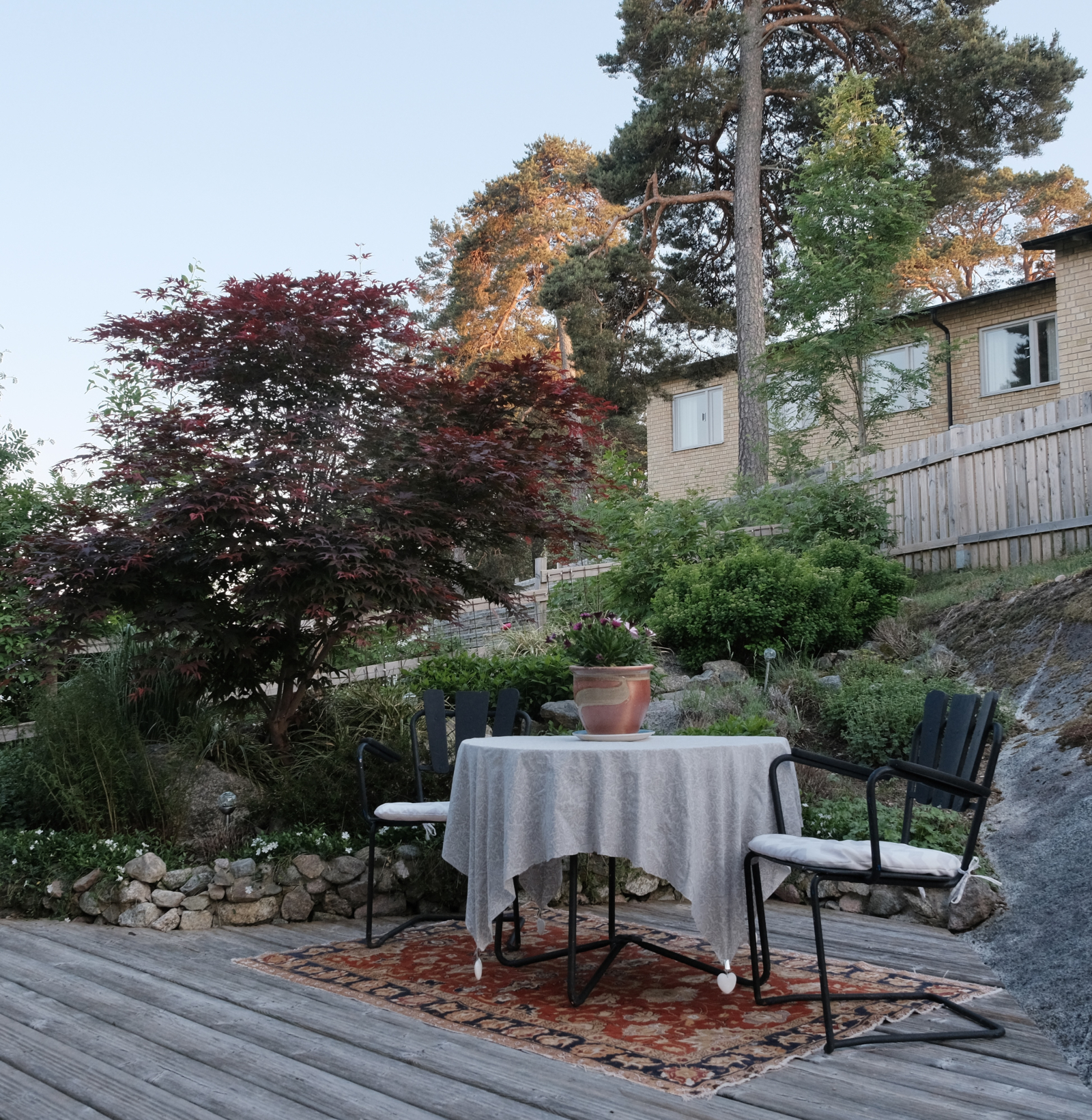 Haus im historischen Seedorf nahe Stockholm