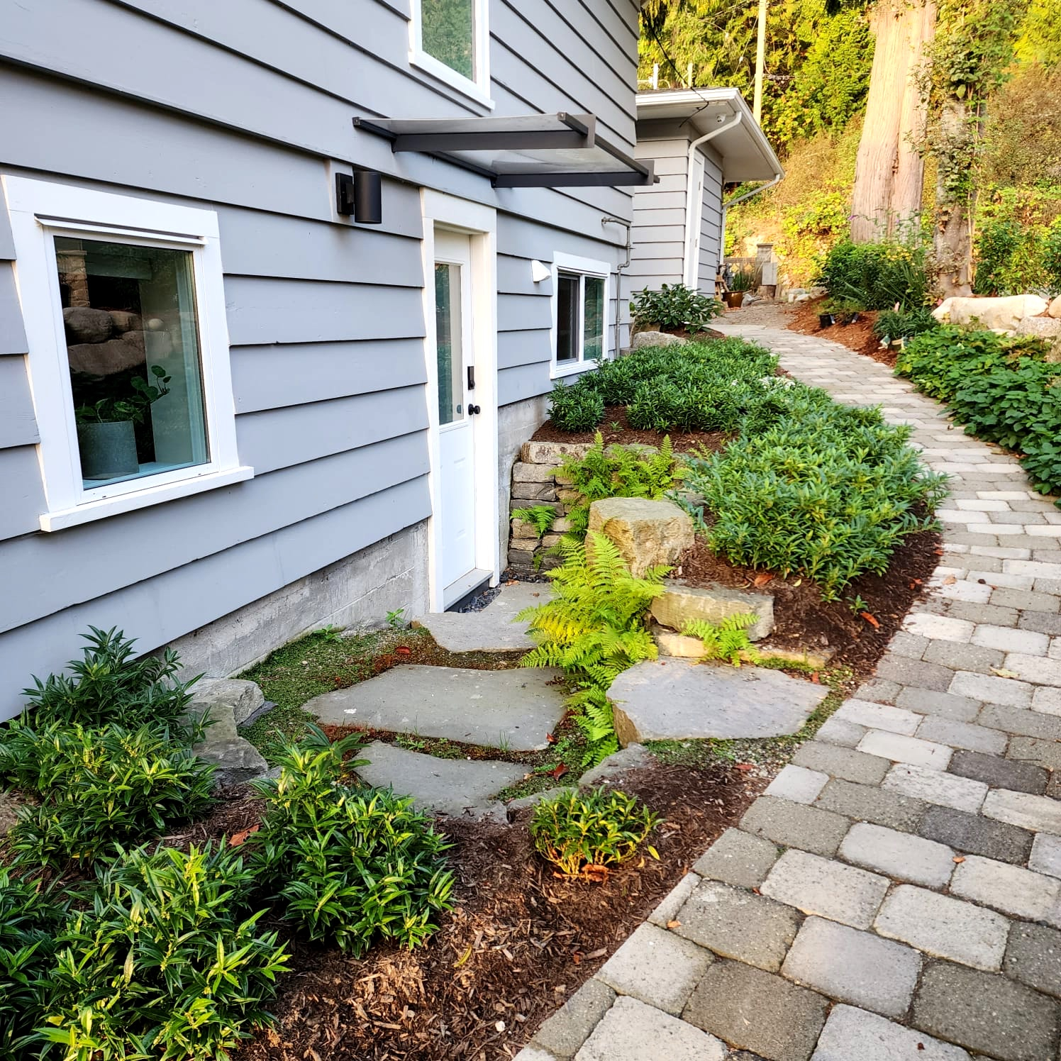 Une autre vue de l'entrée de la suite.