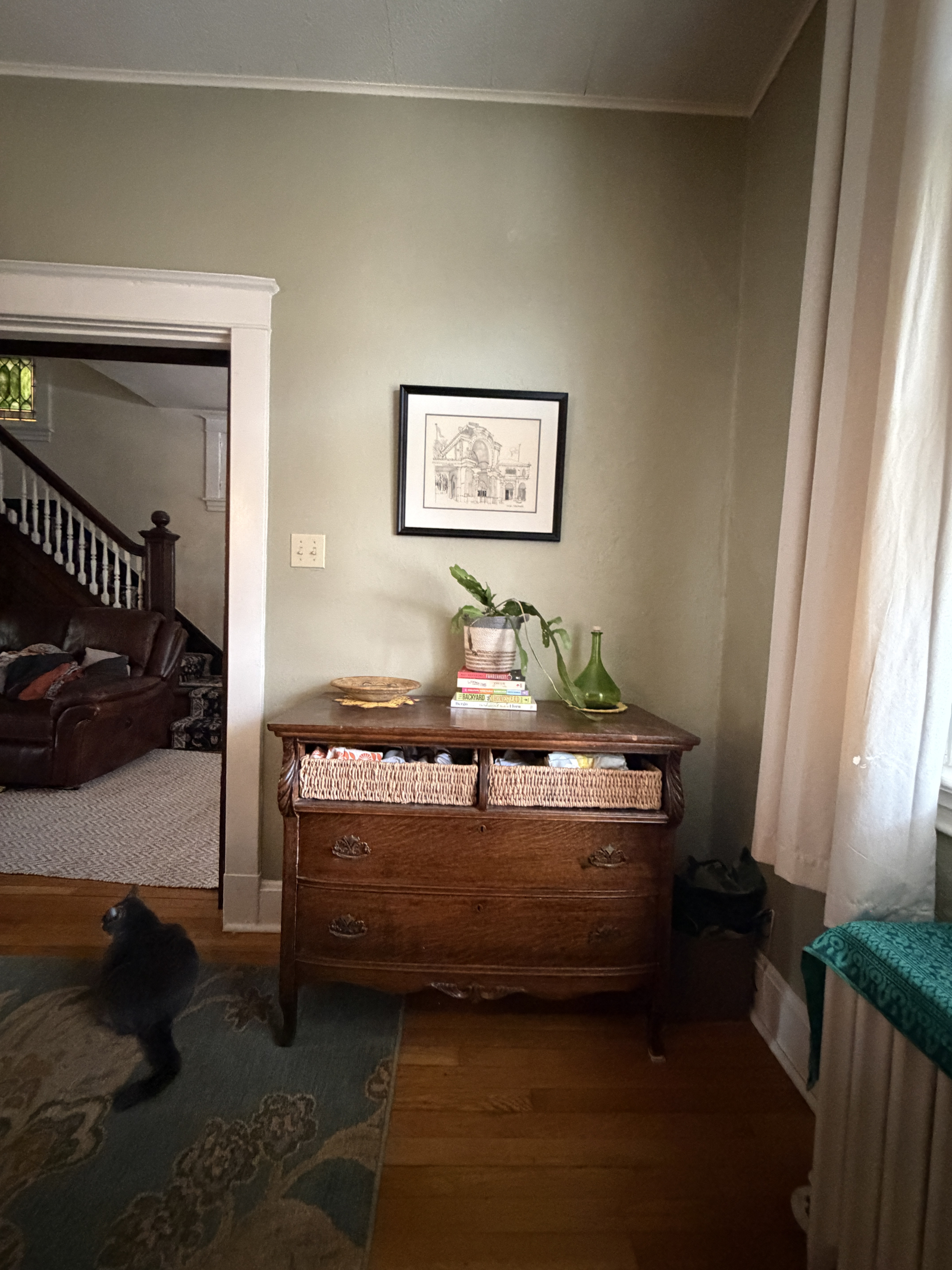 Casa vittoriana in un quartiere storico vicino a un parco splendido