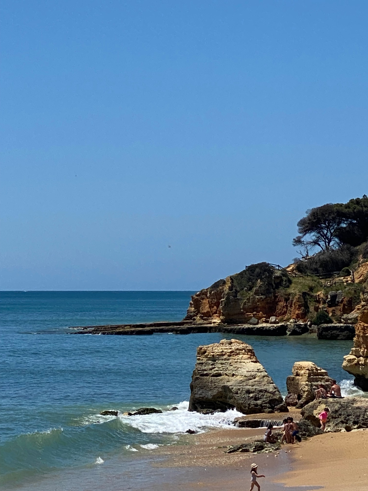 Olhos de Água beach 10 minutes walk from the house