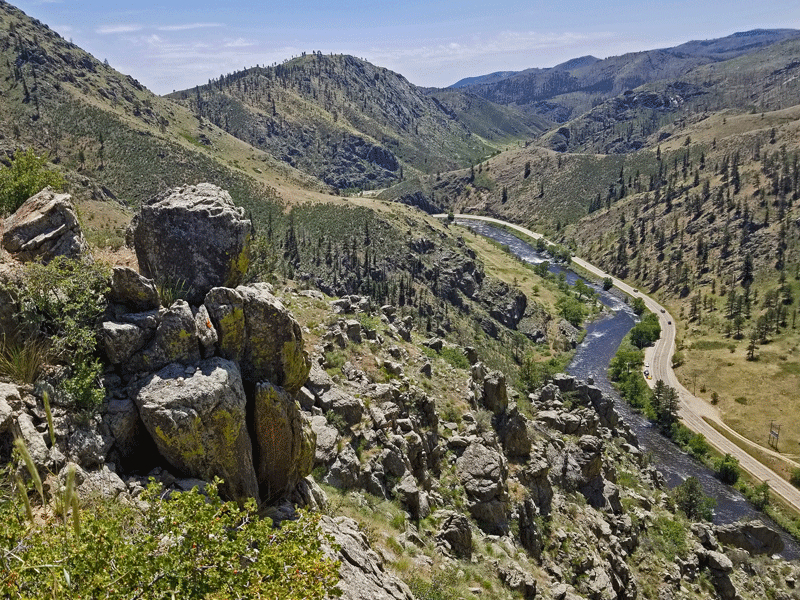 Poudre Canyon - great for hiking, fishing, white water rafting, and scenic drives