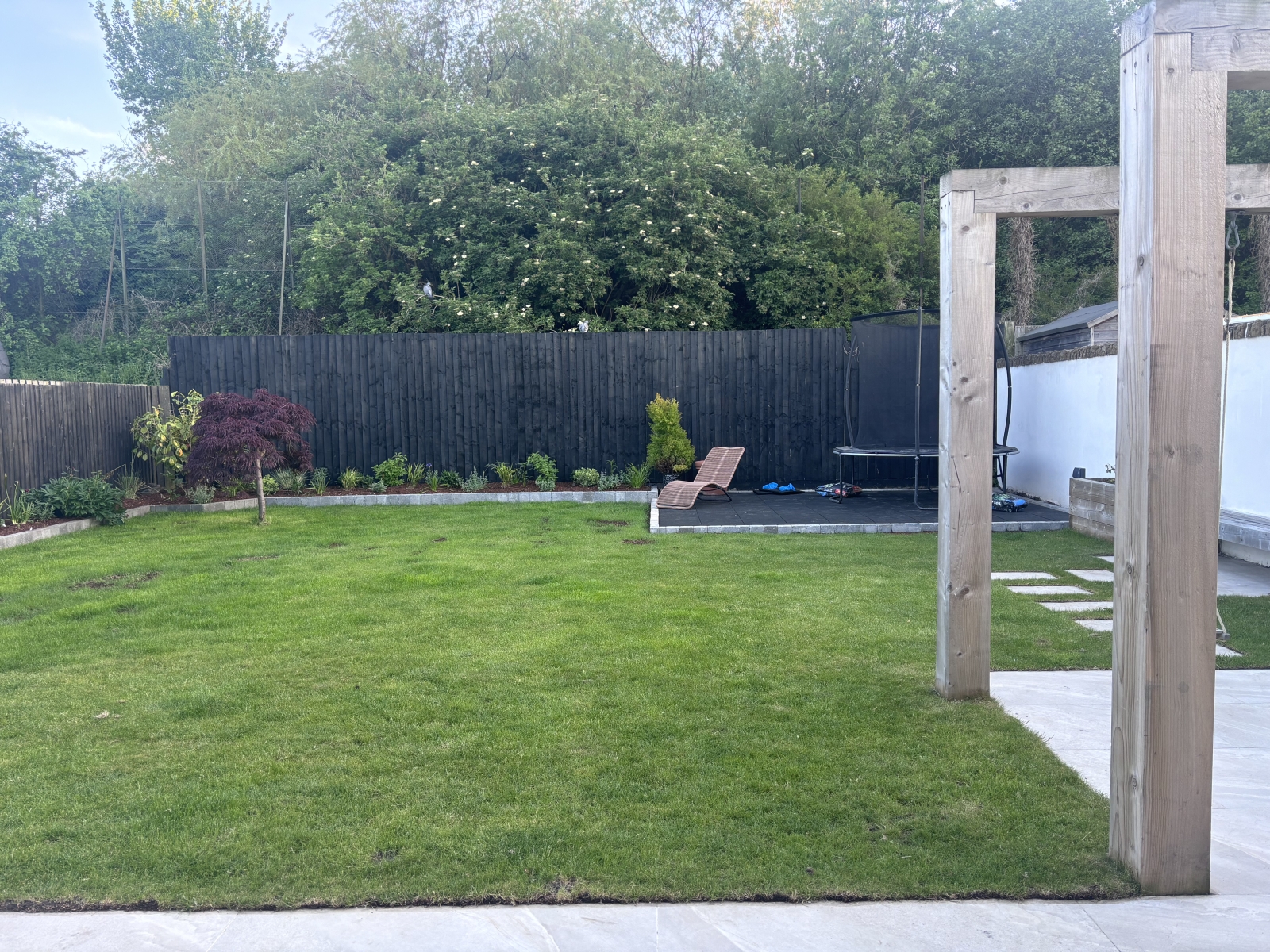 Back garden