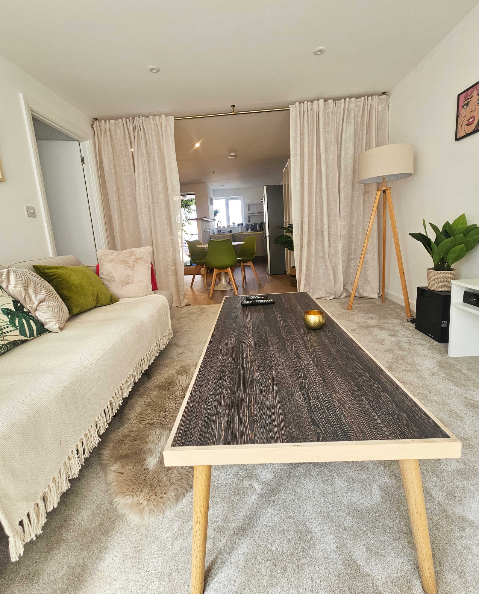 Apartamento confortável de um quarto com pátio no leste de Londres, próximo a conexões de transporte (zona 2)