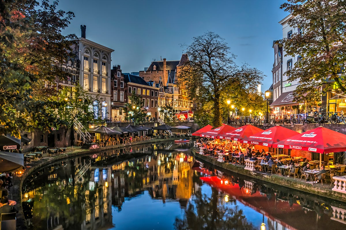 Utrecht. 18 minuti in treno o 25 minuti in auto da Gouda per raggiungere il centro in auto.
