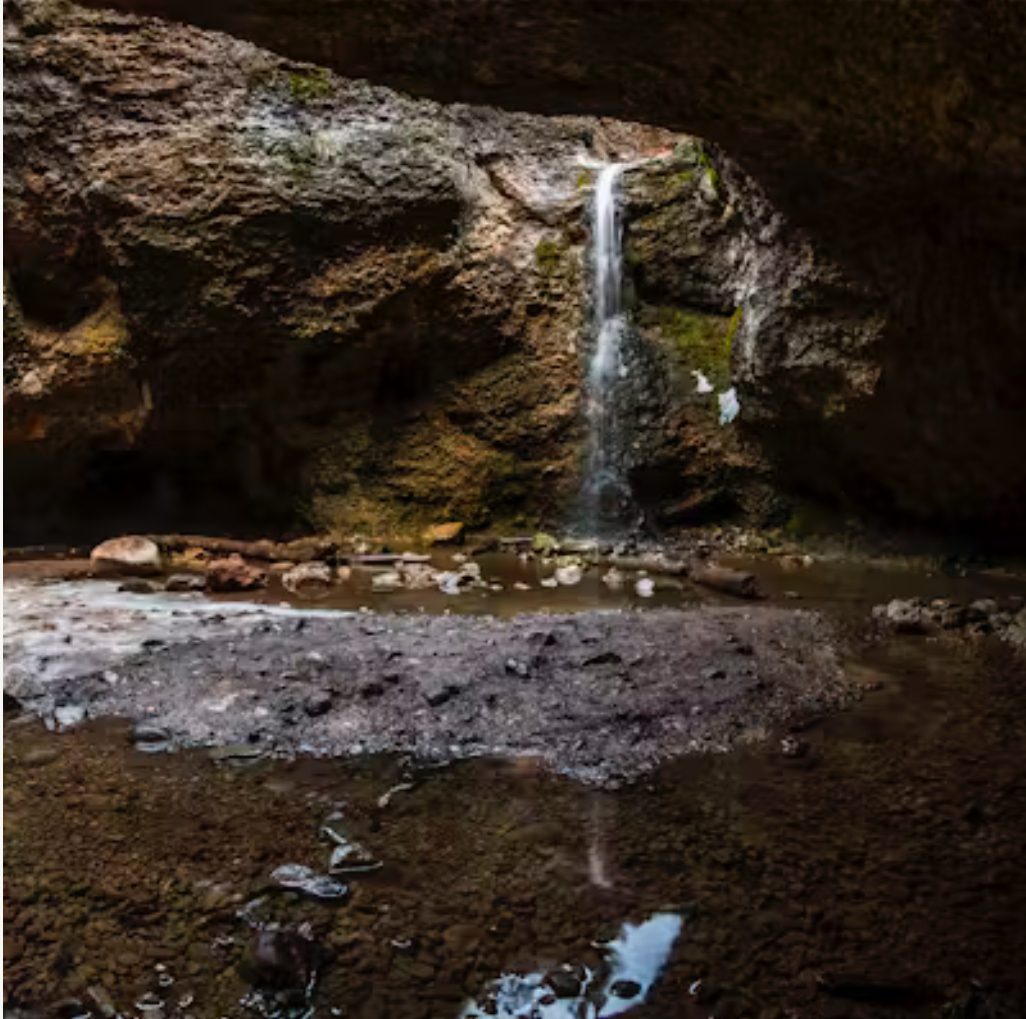 Payson Grotto. Very easy, pleasant hike to cave with small falls. Kids love this one! 45 minutes to ...