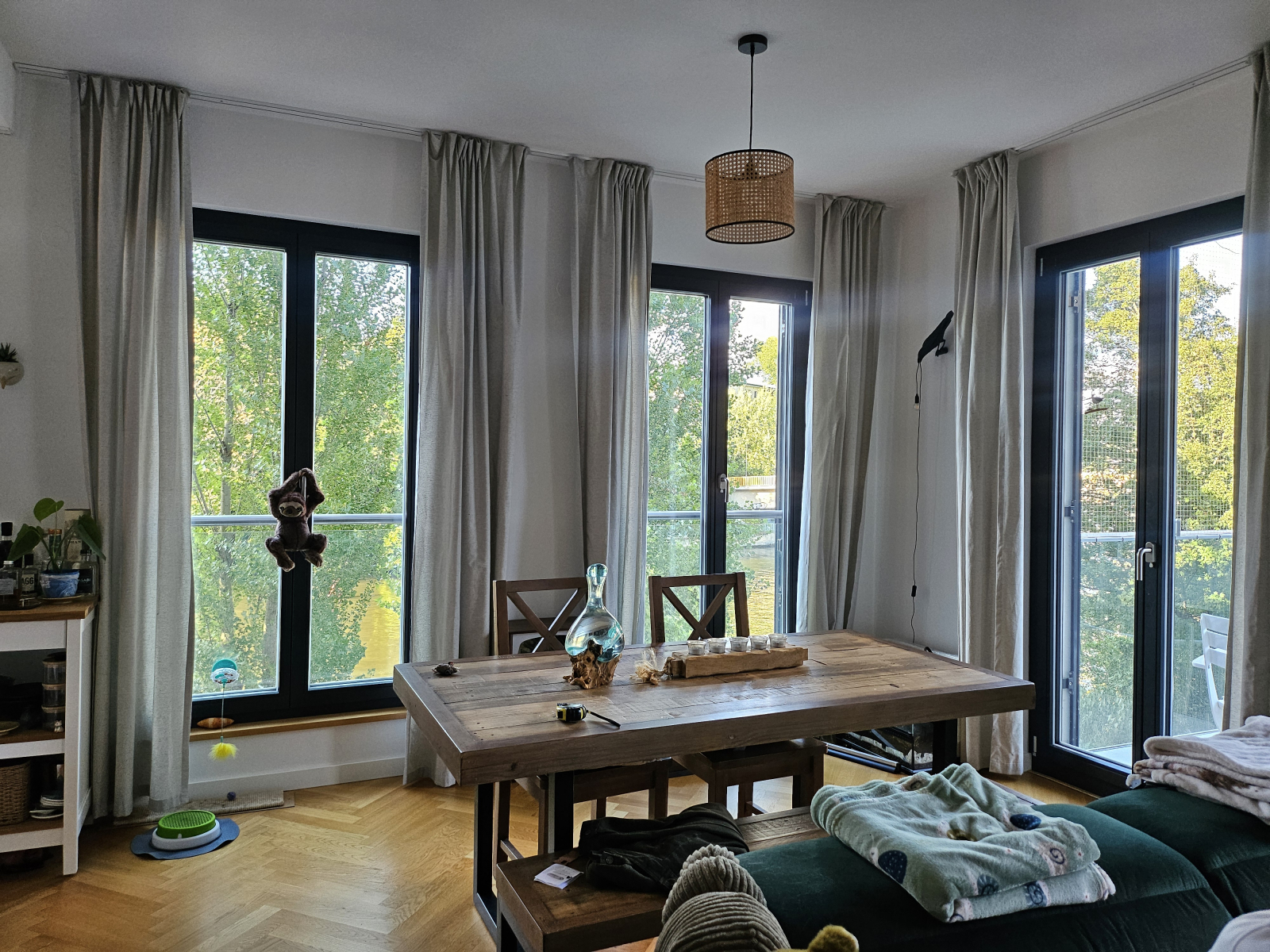 Luxe appartement aan de rivier met drie kamers in het centrum van Berlijn