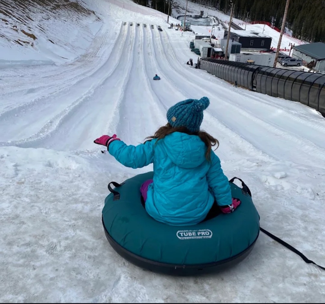 Snow Tubing at Echo Mountain.