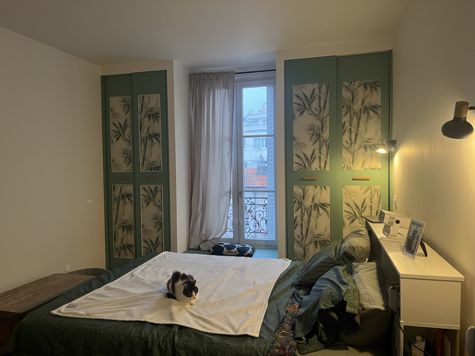 Licht en knus appartement in het levendige 20e arrondissement van Parijs