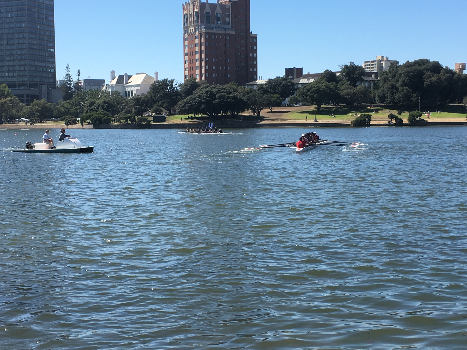 Boating on Lake Merritt