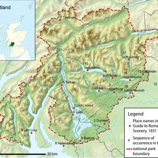 Lodge do Parque Nacional Trossachs & Loch Lomond