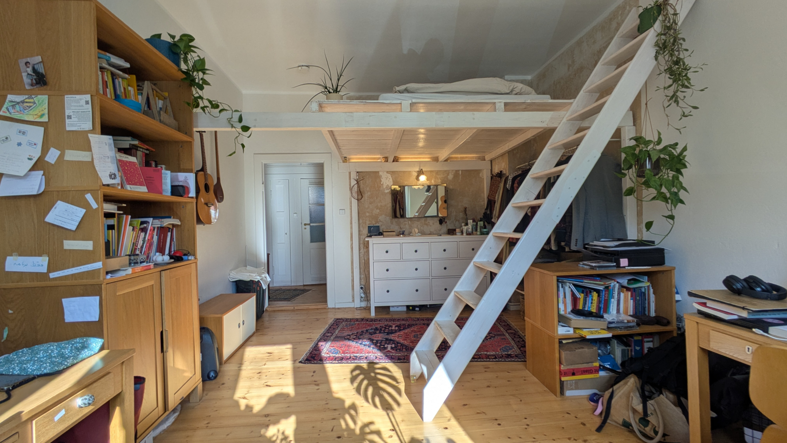 Klein Groen appartement in een knus hoekje van Berlijn Neukölln