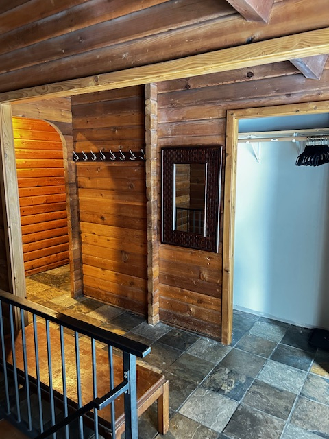 Palier en haut des escaliers