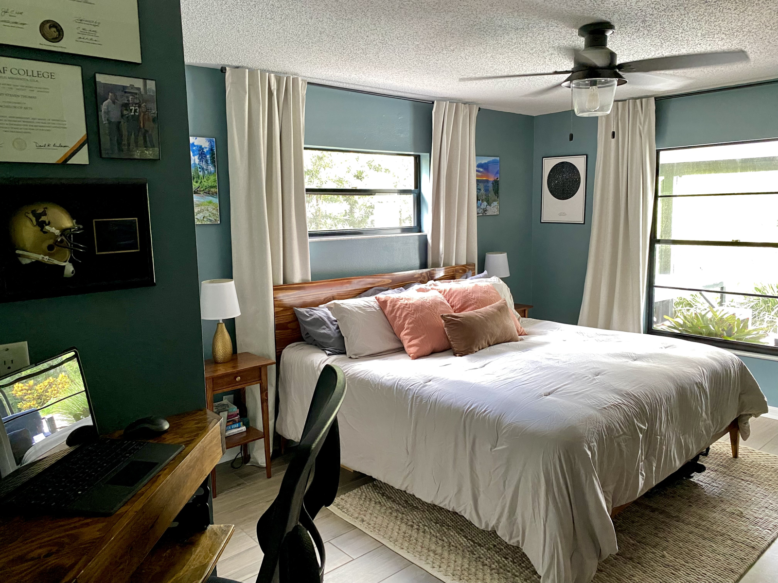 Master Suite Slaapkamer met Hoekbureau