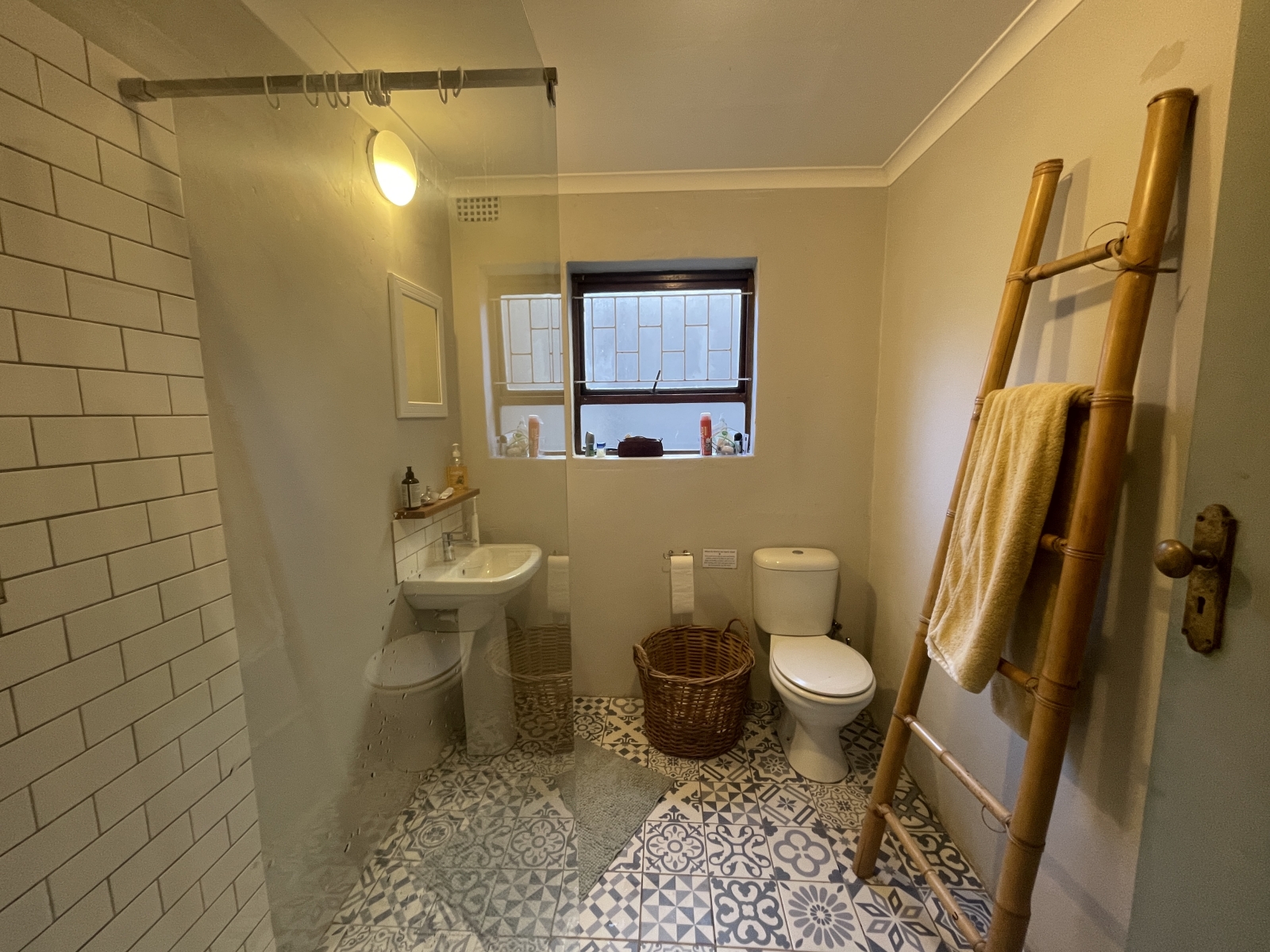 Moroccan style bath room.