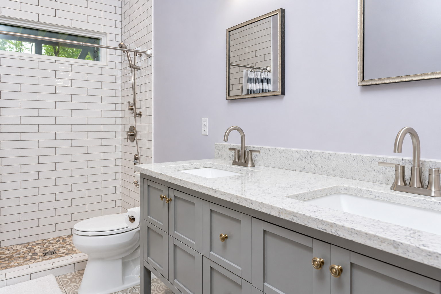 Downstairs bathroom.