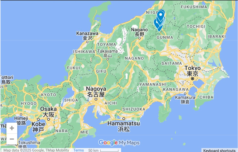 Yuzawa ist 75 Minuten mit dem Hochgeschwindigkeitszug (Joetsu Shinkansen) von Tokio entfernt