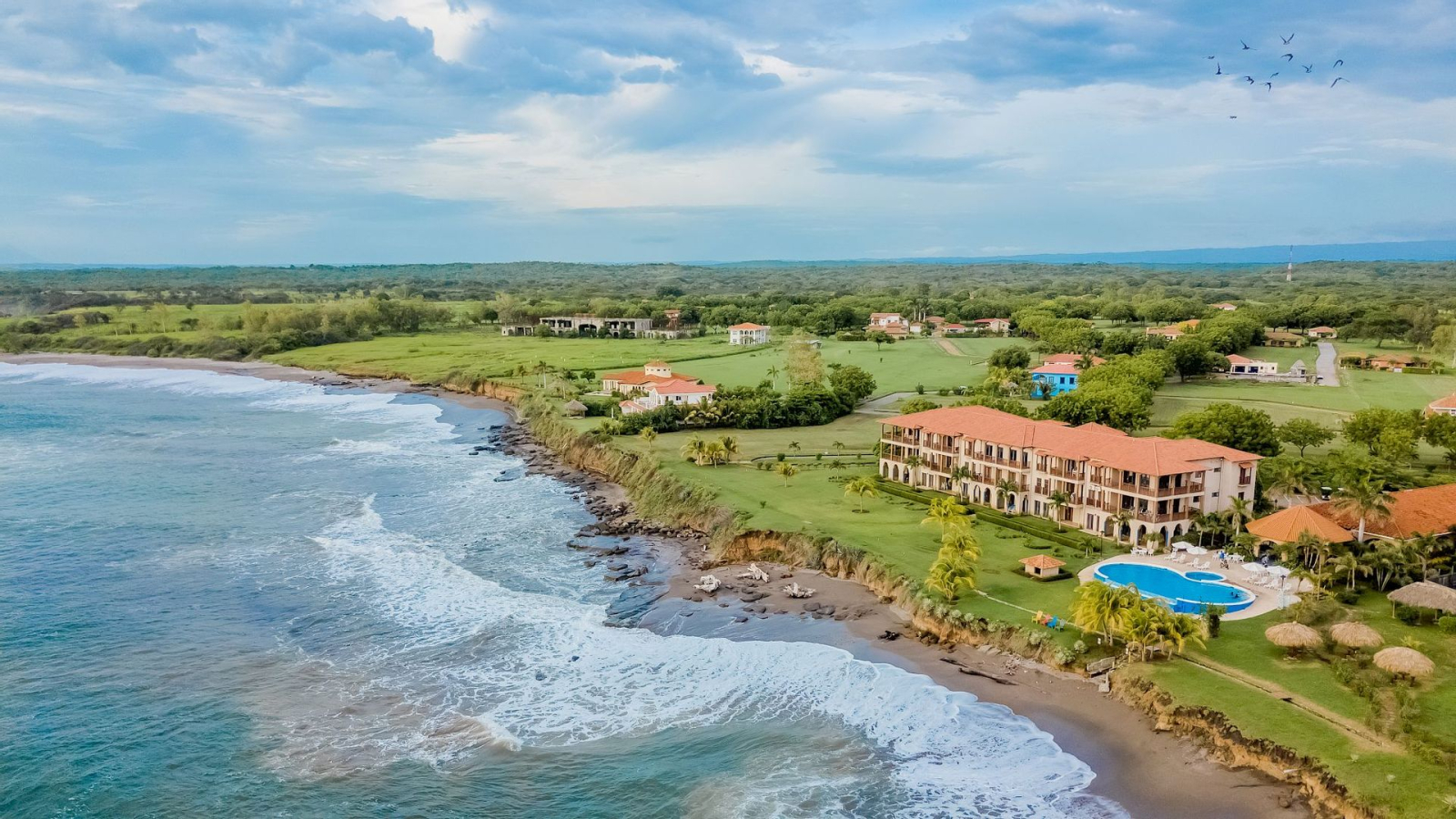 Gran Pacifica Resort mirando hacia el norte
