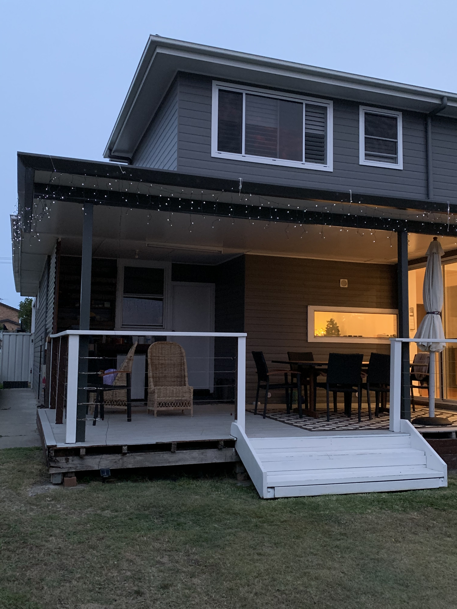 Back Deck with BBQ