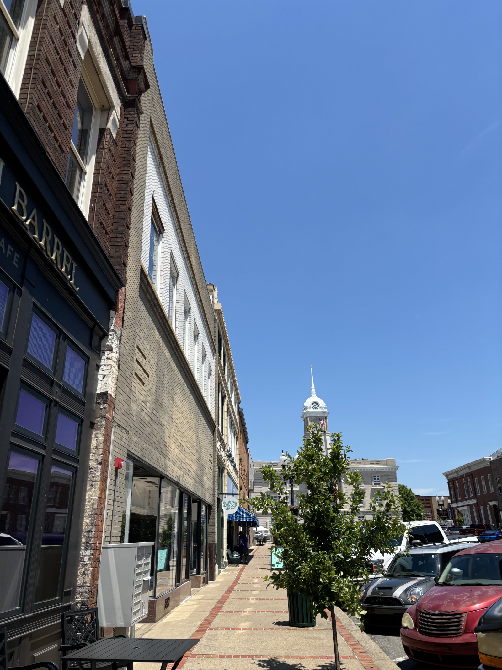 La place du centre-ville de Columbia